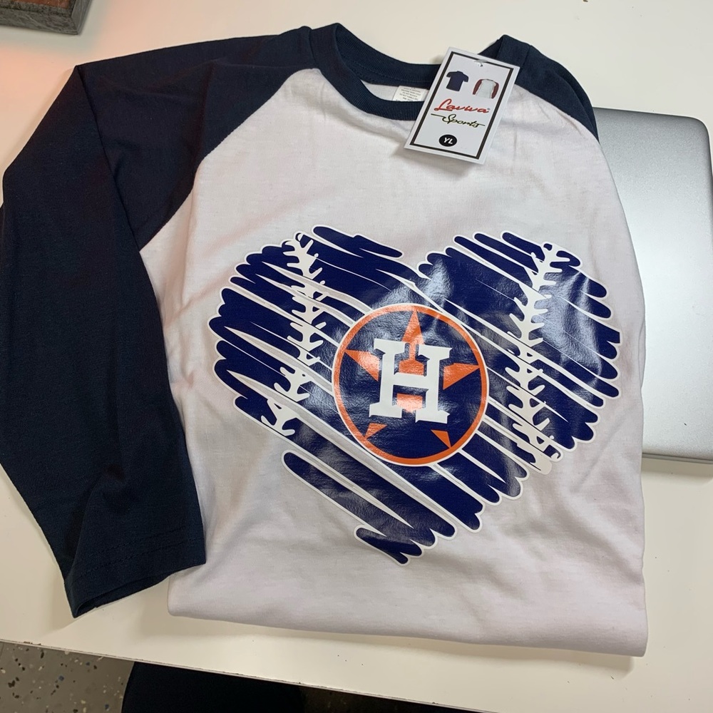 Houston Astros Baseball shirt size (youth L)